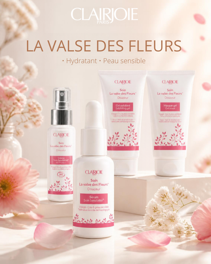 Soin visage Clairjoie La Valse des Fleurs à Villié-Morgon chez N'Elixir